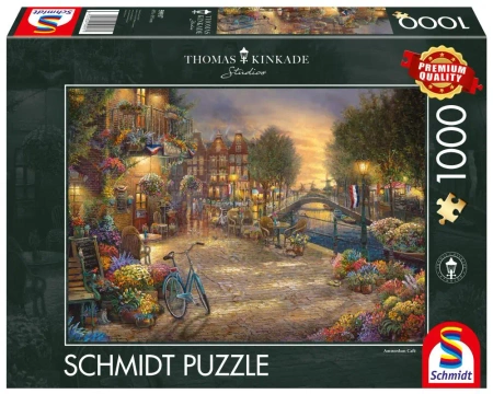 Puzzle 1000 PQ Amsterdam T.Kinkade 109997 - Schmidt Puzzle