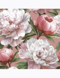 Serwetki MAKI Lunch SL 330x330 Kwiaty białe 061801 - POL-MAK