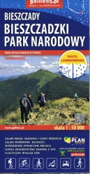 Mapa tur. - Bieszczadzki Park Narodowy laminowana - praca zbiorowa