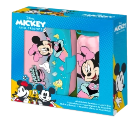 Bidon aluminiowy + śniadaniówka Minnie MN30011 - Kids Euroswan