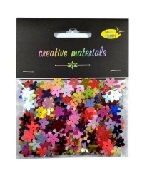 Cekiny kwiatki 11mm 20g - Galeria Hobby