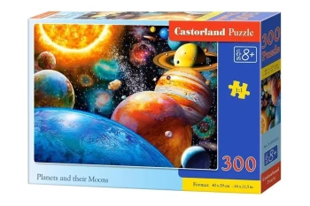 Puzzle 300 Planets and Their Moons CASTOR - Castorland
