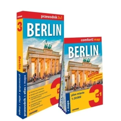 Berlin 3w1: przewodnik + atlas + mapa - praca zbiorowa