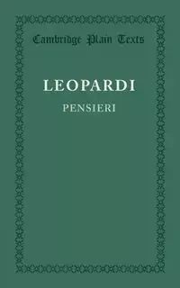 Pensieri - Leopardi Giacomo