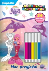 Playmobil Princess Magic. Numerkowe kolorowanki - praca zbiorowa