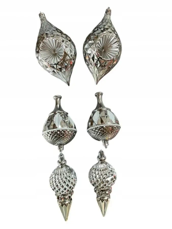 Bombki na choinkę 6szt Szyszki - Rembowskiego 9