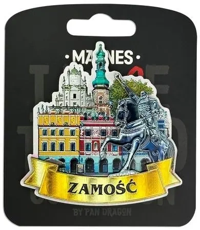 Magnes I love Poland Zamość ILP-MAG-C-ZAM-10 - Pan Dragon