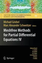 Meshfree Methods for Partial Differential Equations IV - Griebel Michael