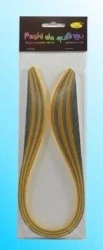 Paski do quillingu 3mmx50cm złote 100szt - Galeria Hobby