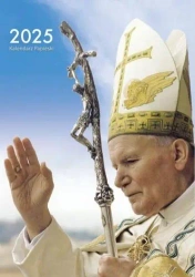 Kalendarz 2025 A4 Ścienny Papieski - O-Press sp. z o.o.