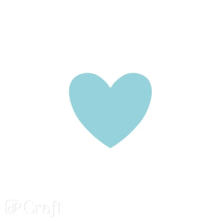 Dziurkacz ozdobny serce 3,8cm - Dalprint dpCraft
