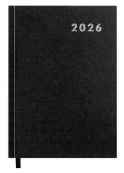 Kalendarz książkowy 2026 A5 czarny EASY - Easy Stationery