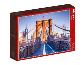 Puzzle 1000 Nowy York, Most Brookliński - Alipson