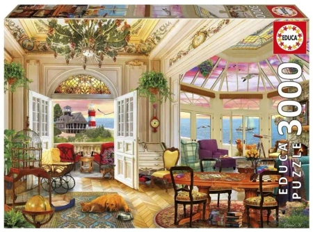 Puzzle 3000 Życie nad morzem - Educa