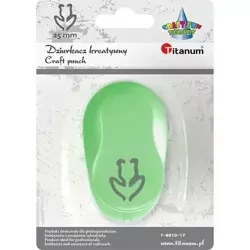 Dziurkacz z motywem Tulipan obrys 25mm - Titanum