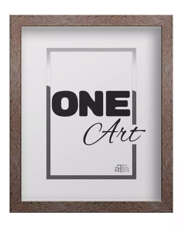 Ramka Hekla 29.7x42 cm, sonoma ciemna