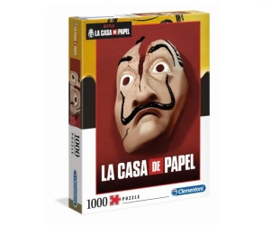 Puzzle 1000 La Casa de Papel Netflix 3 - Clementoni