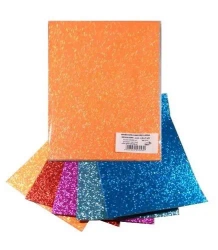 Pianka mikroguma brokat samoprzylepna 20x30cm 5 ar - Galeria Hobby