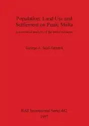 Population, Land Use and Settlement on Punic Malta - George Said-Zammit A.