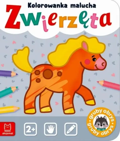 Zwierzęta. Kolorowanka malucha - Agnieszka Bator