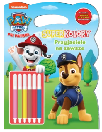 Przyjaciele na zawsze. Psi Patrol. Superkolory - Opracowanie zbiorowe