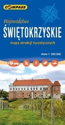 Świętokrzyskie mapa atrakcji turystycznych - praca zbiorowa