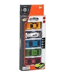 Auta metalowe 1:64 5 szt. - Artyk