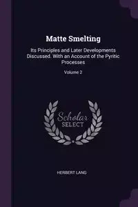 Matte Smelting - Lang Herbert