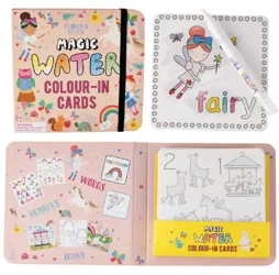 Tęczowe Wróżki Kolorowanka Wodna z Pisakiem 10kart - Floss & Rock
