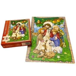 Puzzle 60 - Jezus wśród dzieci - Wydawnictwo Diecezjalne i Drukarnia w Sandomierzu