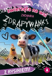 Zadanka & zdrapywanki. Zwierzęta na wsi - Monika Ślizowska