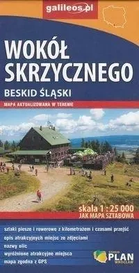 Mapa sztabowa - Wokół Skrzycznego 1:25 000 - praca zbiorowa