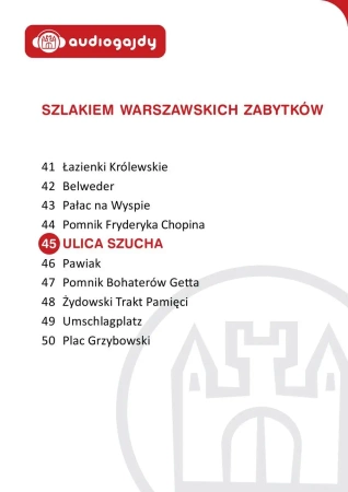 audiobook Ulica Szucha. Szlakiem warszawskich zabytków - Ewa Chęć