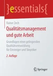Qualitätsmanagement und gute Arbeit - Zech Rainer