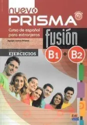 Nuevo Prisma fusion B1+B2 ejerc. + CD - Praca zbiorowa