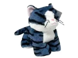 Kotek Kacperek granatowy w paski 23cm - Tulilo