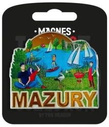 Magnes I love Poland Mazury ILP-MAG-C-MAZ-39 - Pan Dragon