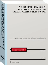 Wzory pism i orzeczeń w postępowaniu przed... - Bogusław Dauter, Janusz Drachal, Małgorzata Niezg