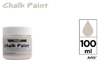 Farba kredowa 100ml biel antyczna (6szt) - Artix