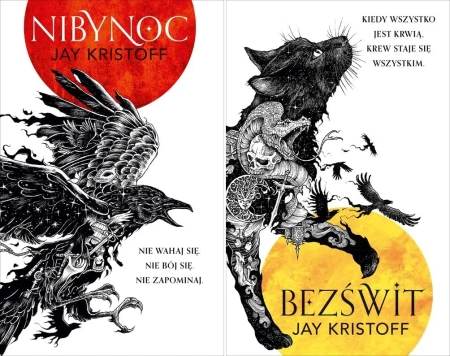 Kroniki Nibynocy Tom 1 i 3 Nibynoc + Bezświt (barwione brzegi) PAKIE