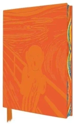 Notatnik A5 linia BR Krzyk Edvard Munch - Praca zbiorowa