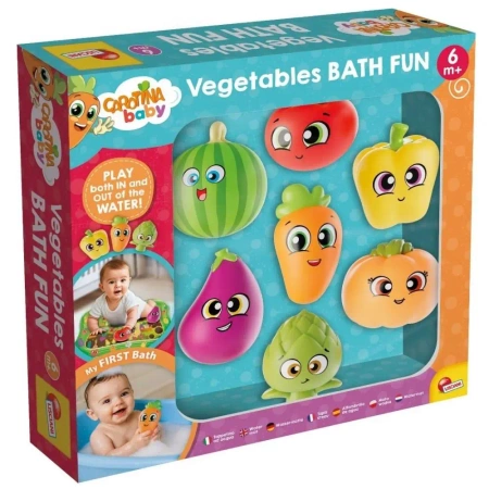 Carotina baby warzywna zabawa w kąpieli - Lisciani