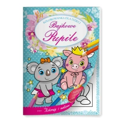Bajkowe pupile. Kolorowanka dla dzieci - opracowanie zbiorowe