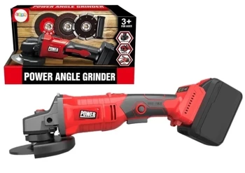 Szlifierka dla majsterkowicza czerwona - Leantoys