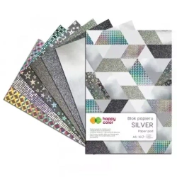 Blok A5/10K Silver HAPPY COLOR