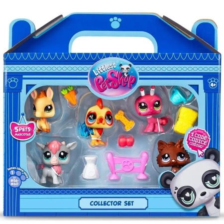 Nowe Littlest Pet Shop Zestaw 5 oryginalnych figurek HASBRO