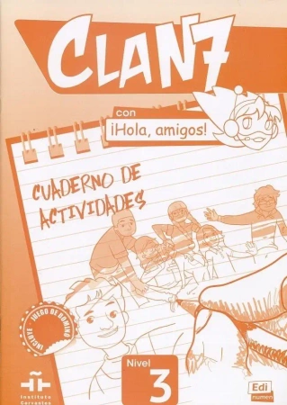 Clan 7 con Hola amigos 3 ćwiczenia - Maria Castro