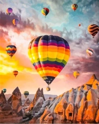 Malowanie po numerach - 40x50cm Kapadocja - Titanum