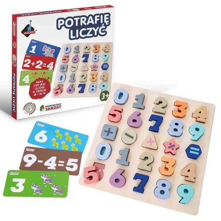 Pomysłowy skrzat - potrafię liczyć - Askato