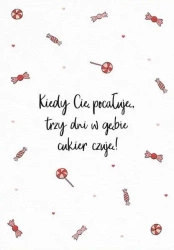 Karnet Walentynki - Kiedy cię pocałuję - Nadwyraz
